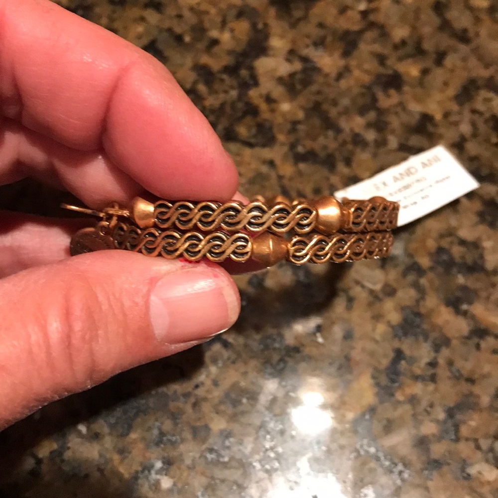 Gold Alex and Ani Wrap